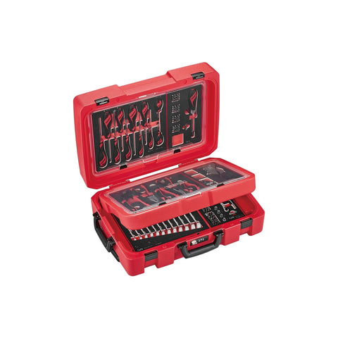 Mecca Pro TC-9 Portable Tool Box 226 Piece Foam Organized Kit with Combination Lock