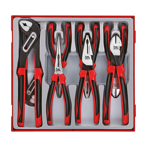 8-Piece Pliers Set with TPR Grip Handles