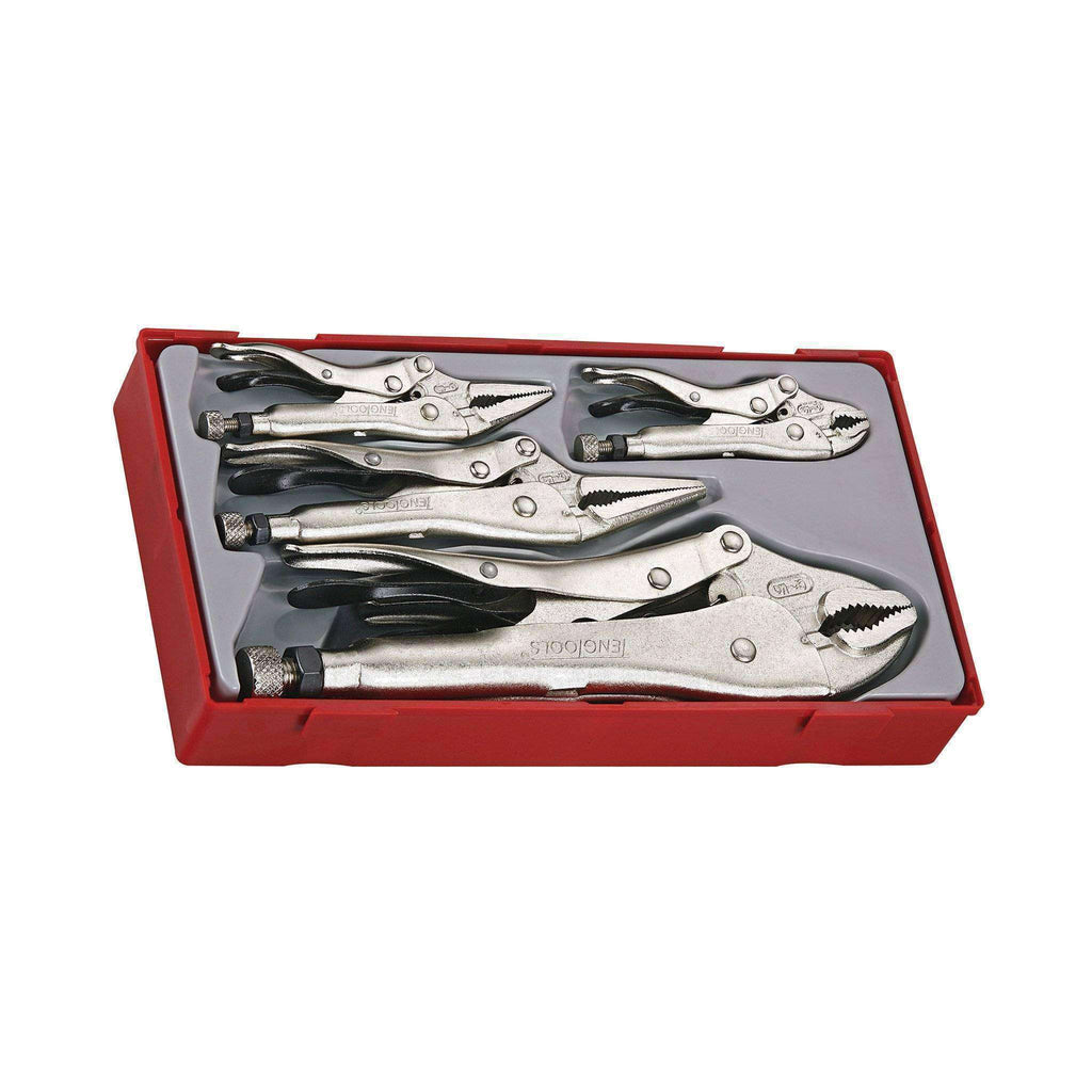Teng Tools TTVG05 - 5 Piece Power Grip Locking Plier Set - Teng Tools USA