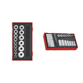 Teng Tools SAE Socket Sets, 1/4, 3/8 and 1/2 Inch Drive, bundle contents - BDL-SAE-SOCKETS