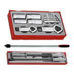 Teng Tools Seized Fastener Set: Nut Splitters and Extractors, Breaker Bar and Pry Bars, bundle contents - BDL-SEIZED
