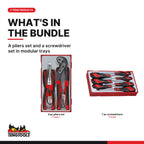 Teng Tools Pliers Set and Screwdriver Set, what's in the bundle - BDL-PLIER-DRIVER