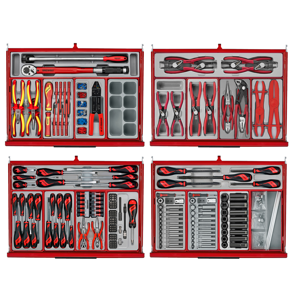 26" PRO35™ Mega Master Tool Kit, 1033 Piece, Red