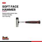 Teng Tools Bearing and Gear Removal Set: Gear Pullers, Soft Face Hammer and Punches and Chisels, HMSF card - BDL-BEARING