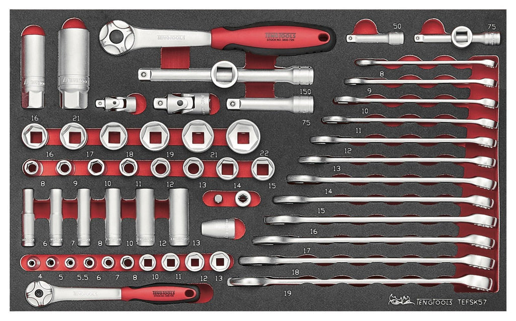 MECCA PRO TC-9 FOAM Tool Kit 118 Pieces
