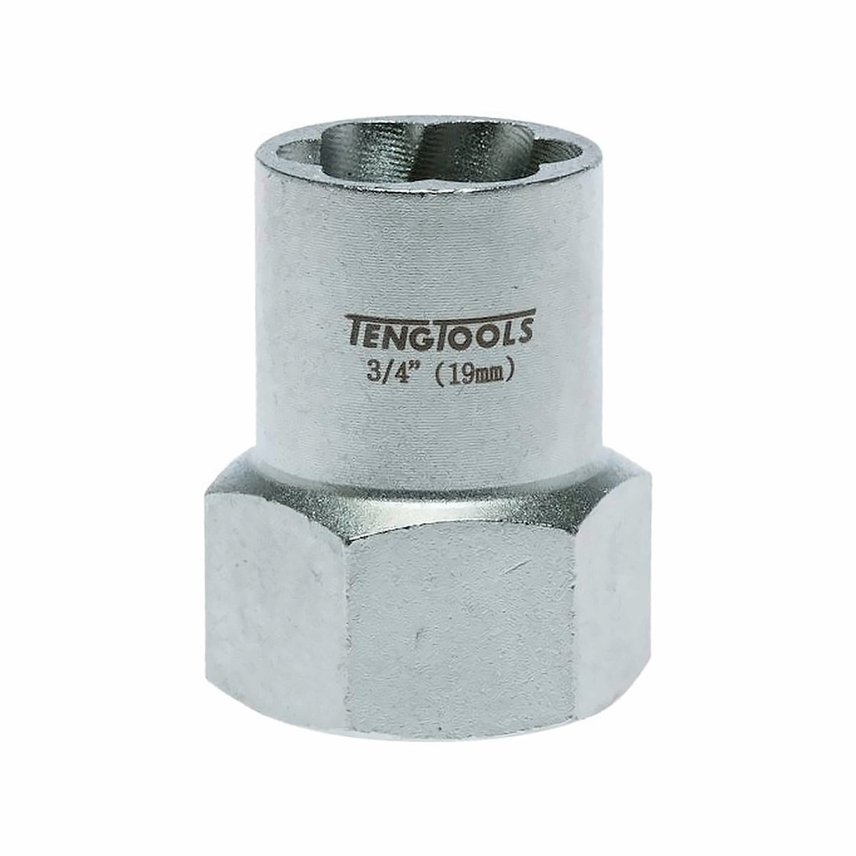 Teng Tools 1/2 in drive stud extractor, 19 to 25 mm on a white background