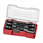 Teng Tools TJEP05 1/4″ Hex bolt and nut extractor set Cr-Mo 8-13 mm 5 on a white background