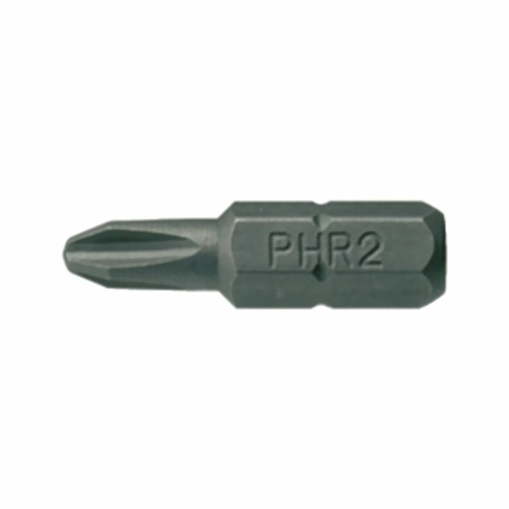 Teng Tools GR25002010 PH2G Phillips Screwdriver Bits on a white background