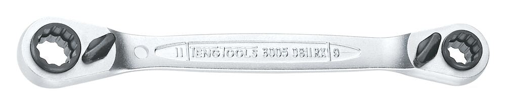 Teng Tools Ratcheting Multi Drive Spanner 12 x 13mm/14 x 15mm — 60051215RX