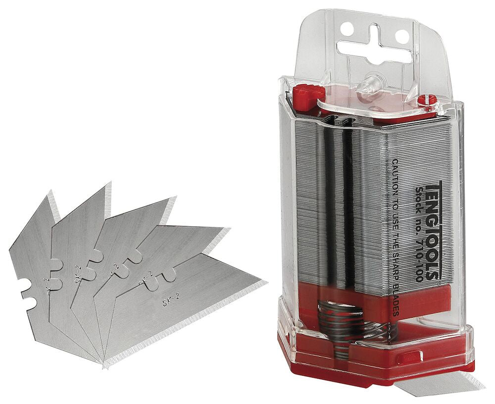 Teng Tools Replacement Blades Utility Knife 100 pcs — 710-100