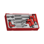 Juego de llaves hexagonales de mango en T Teng Tools TT1 de 7 piezas — TTHEX7S