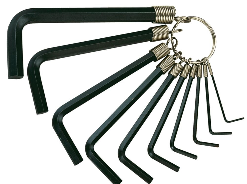 Hex Key Set AF 10 Pieces
