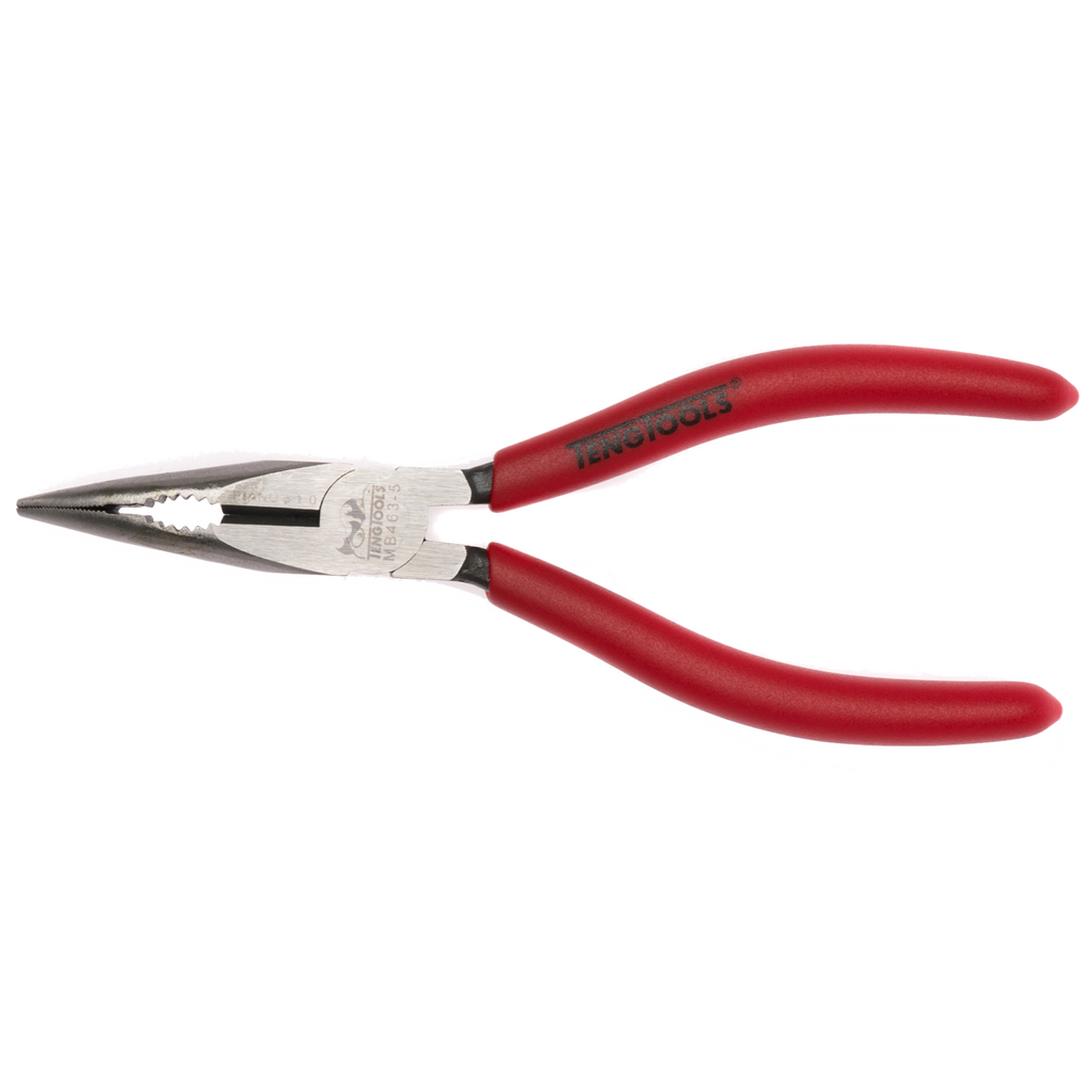 Bent Long Nose Plier Vinyl Grip — Teng Tools MB463-5 (view 1)