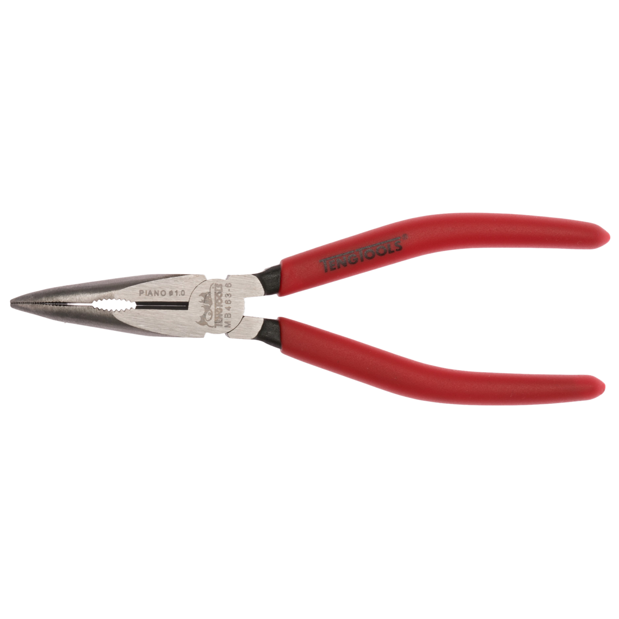 Bent Long Nose Plier Vinyl Grip — Teng Tools MB463-5 (view 2)