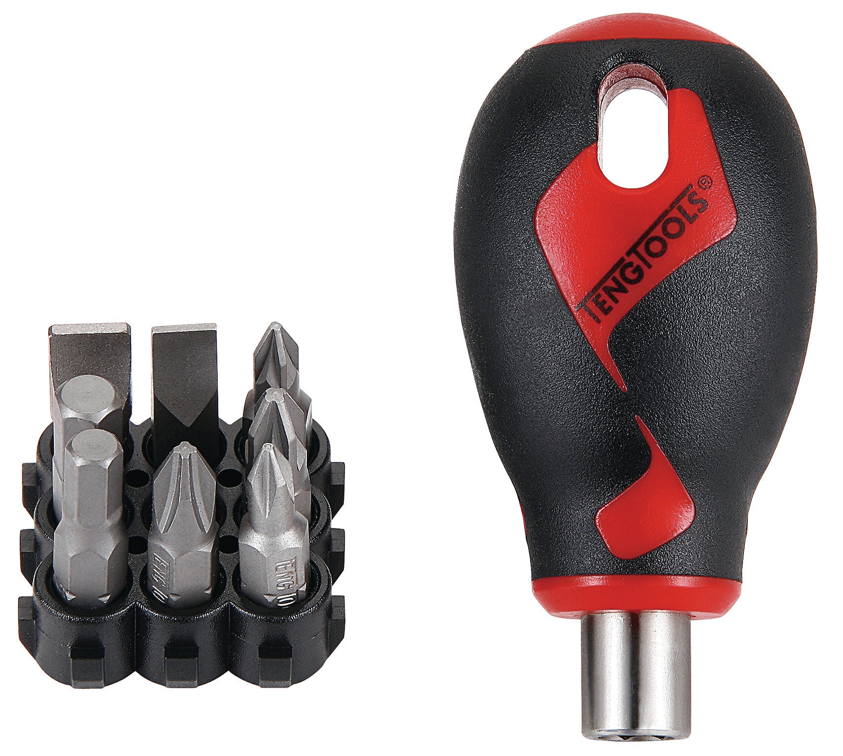 Teng Tools 1/4" Stubby Bits Driver Set — MD908N