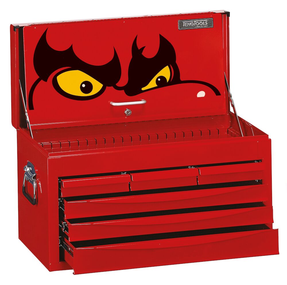 Teng Tools 26" Classic Tool Chest TT Starter Kit 20 Pieces Red — TC820SV