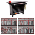 Teng Tools 37" PRO Cabinet TT Tool Kit 1004 Pieces Black — TCMM1004NBK1