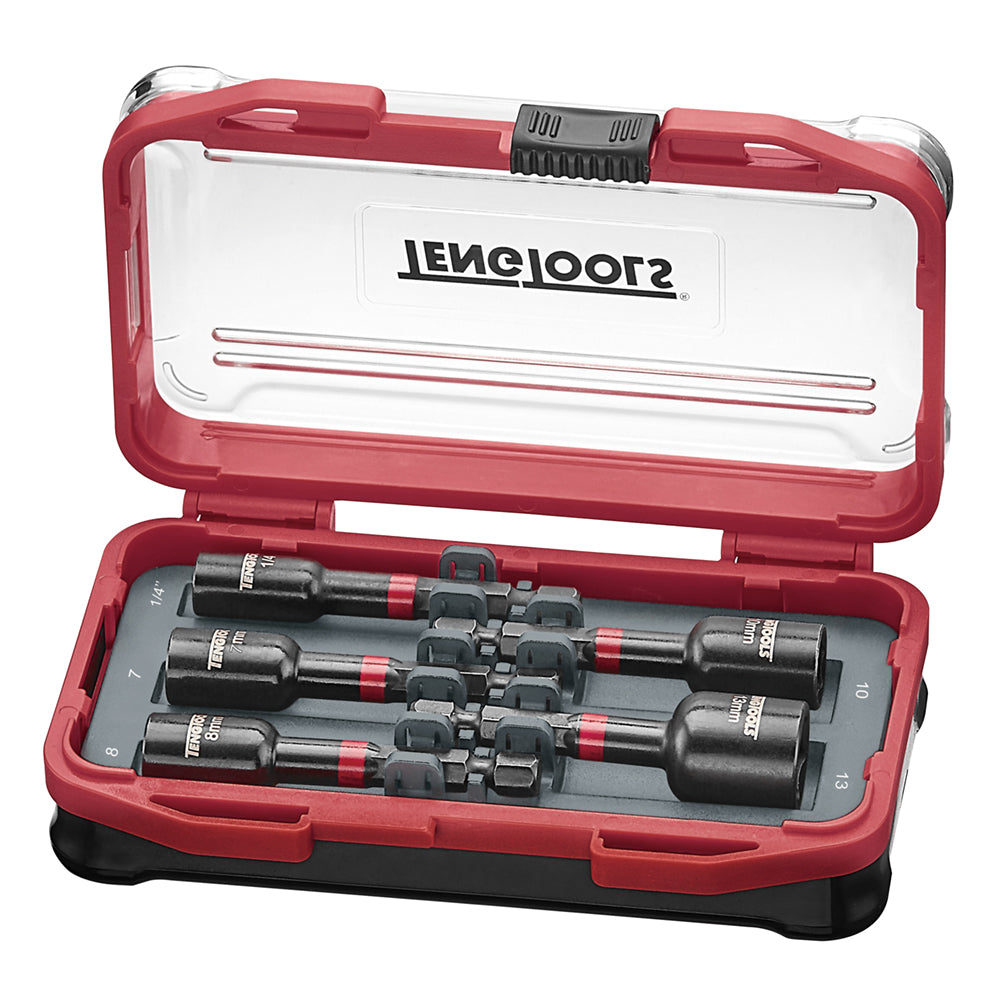 Impact Nut Setter Set 5 Pieces — Teng Tools TBNSI5
