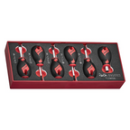 Juego de destornilladores cortos Teng Tools FOAMX2 de 6 piezas — TEZMD06