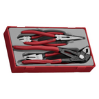 Teng Tools Juego de alicates agarre de vinilo Q de 4 piezas — TT440Q