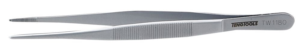 Teng Tools Tweezer 180mm Straight/Serrated — TW1180