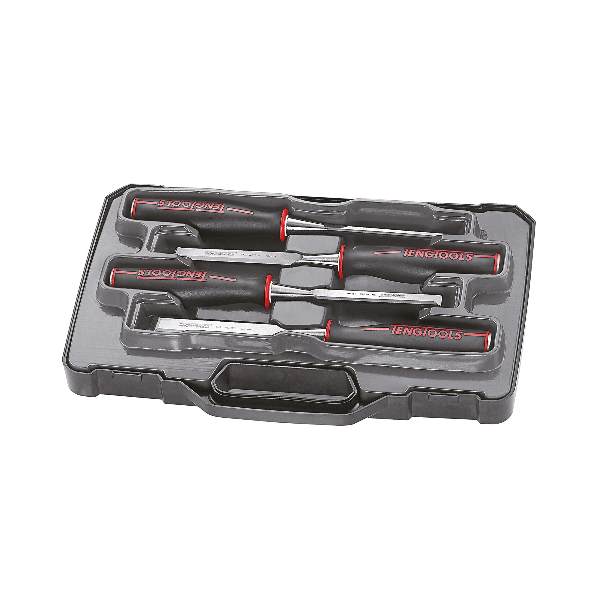 Teng Tools Wood Chisel Set 6-25 mm 4 Pieces — WCS04L