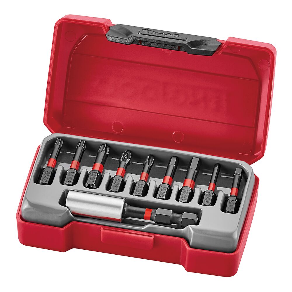 Teng Tools Impact Bit Set Mixed 10 Pieces — TM010