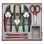 Juego de herramientas de corte industrial Teng Tools, 6 piezas (TT2) — TTDCT06