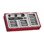 Juego de destornillador de impacto Teng Tools de 1/4" TT1 de 19 piezas — TTID19