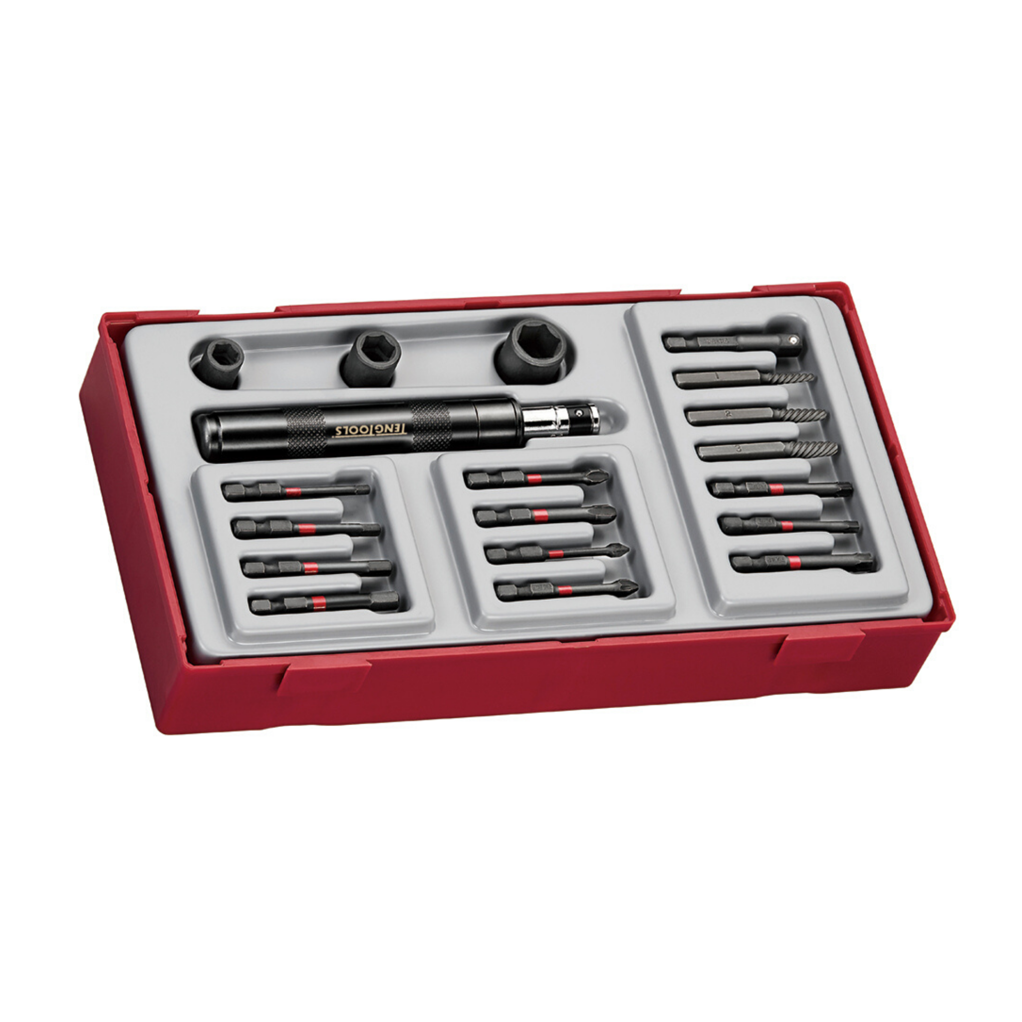 1/4" Impact Driver Set TT1 19 Pieces
