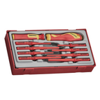 Juego de destornilladores aislados Teng Tools Hojas intercambiables TT1 10 piezas