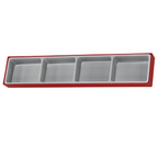Bandeja de almacenamiento Teng Tools TTX4 4 compartimentos — TTX02