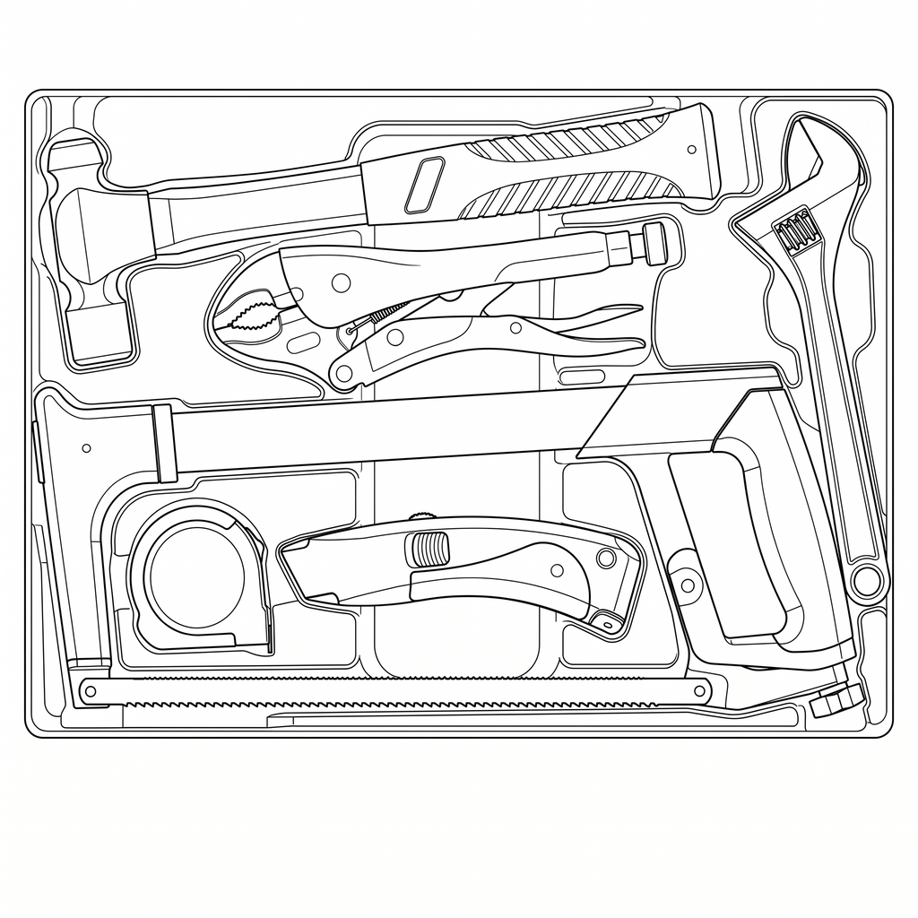 General Tool Set BP TT3 6 Pieces