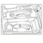 Juego de herramientas generales Teng Tools BP TT3 de 6 piezas — SCPS01