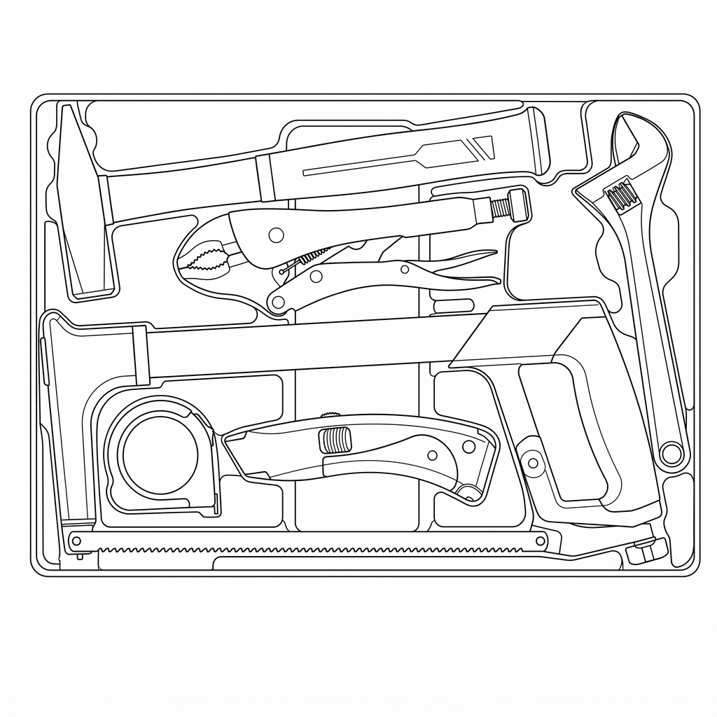General Tool Set E TT3 6 Pieces