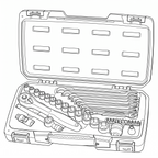 Juego de llaves de vaso y herramientas Teng Tools MECCA PRO de 3/8" de 39 piezas — T3840