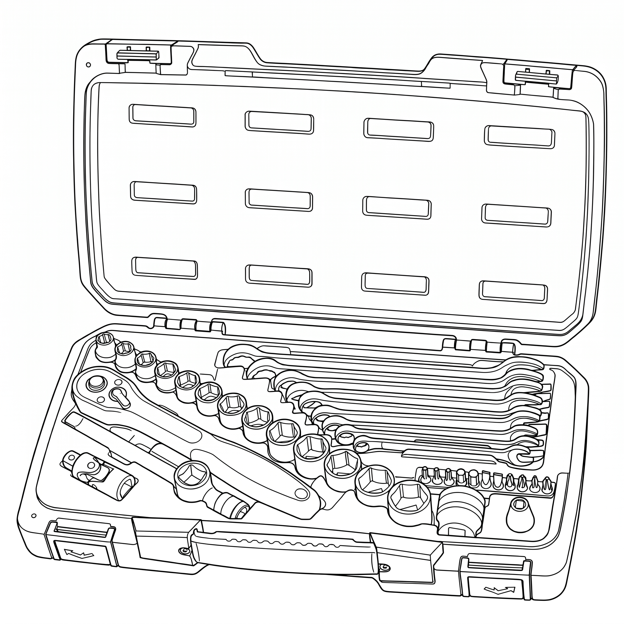 Teng Tools MECCA PRO 3/8 Drive Socket and Tool Set 39 Pieces — T3840