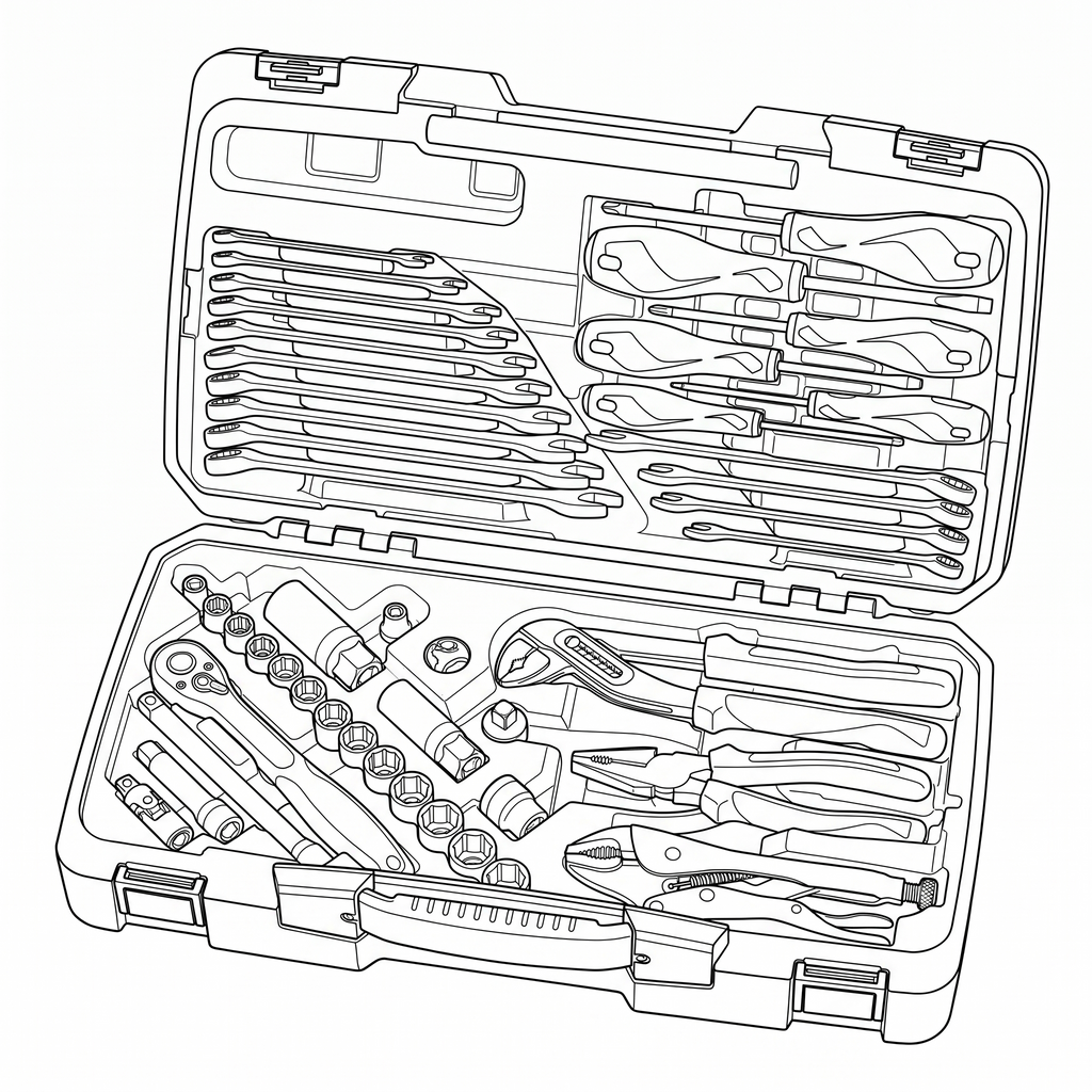 Teng Tools MECCA PRO 3/8 Drive Socket and Tool Set mm/AF 48 Pieces — T3848