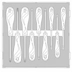 Teng Tools Juego de destornilladores TX FOAM2 de 9 piezas — TED909TXN
