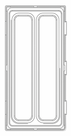 Bandeja de almacenamiento Teng Tools TT1 2 compartimentos — TT02