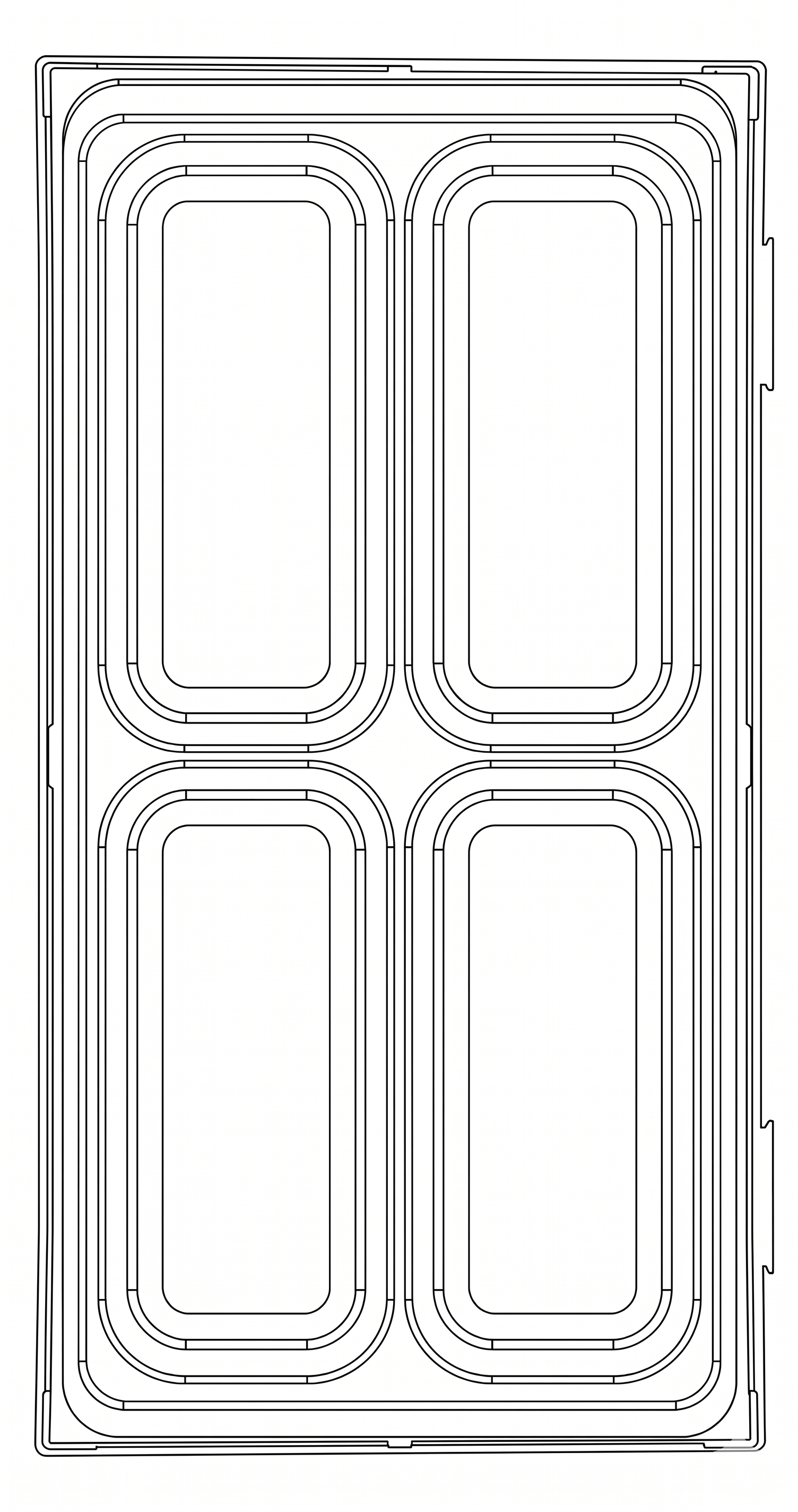 Storage Tray TT1 4 Compartments