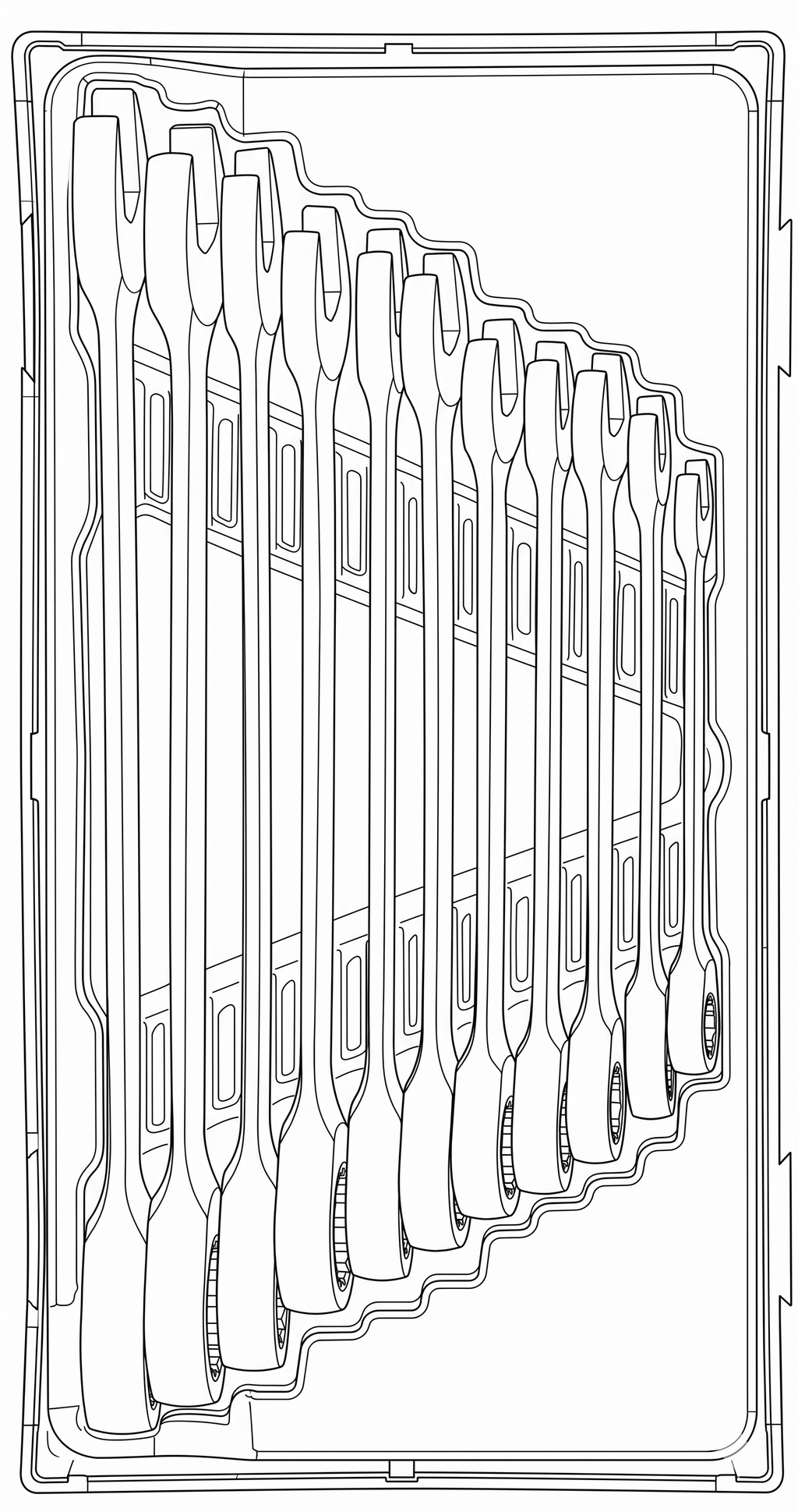 Flip Reverse Ratcheting Combination Spanner, Metric — Teng Tools TT6511RS