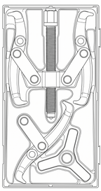 Juego de extractores Teng Tools TT1 de 4 piezas — TT804