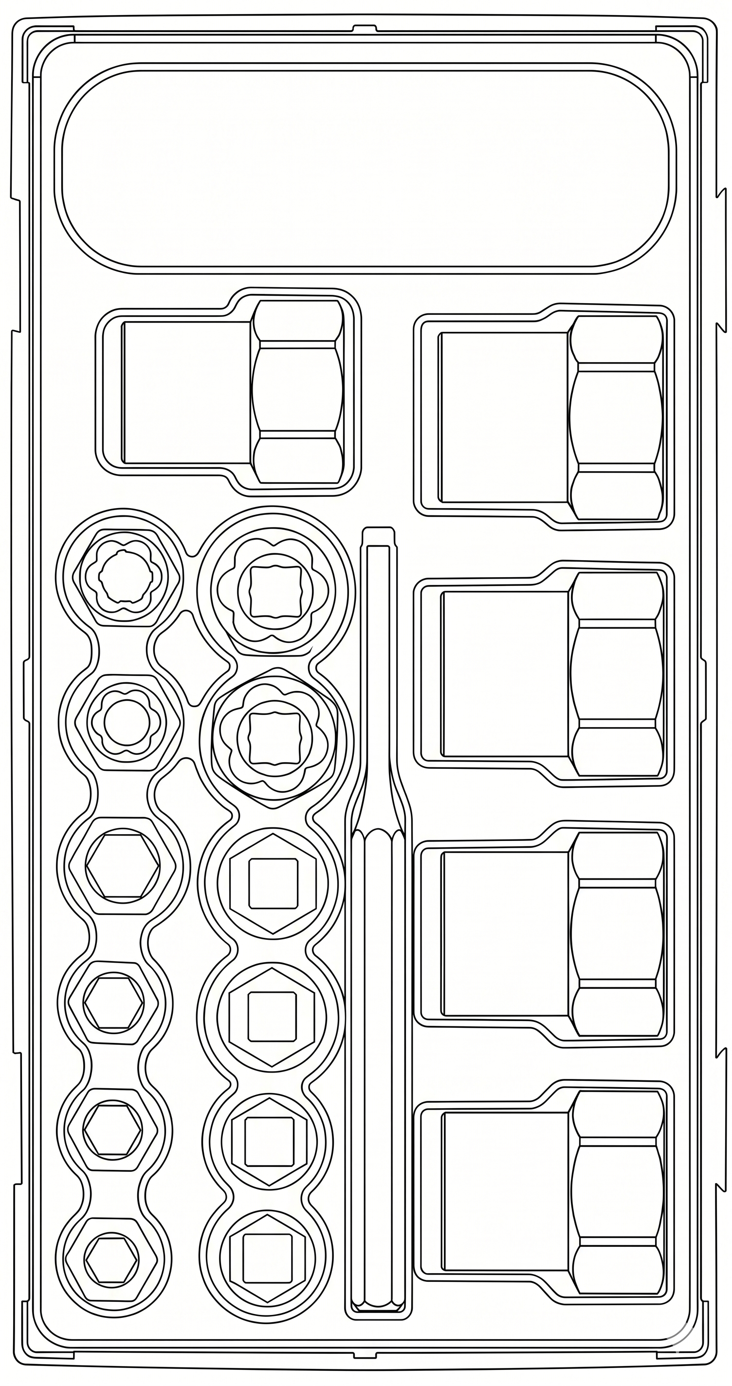 Stud Extractor Set TT1 18 Pieces