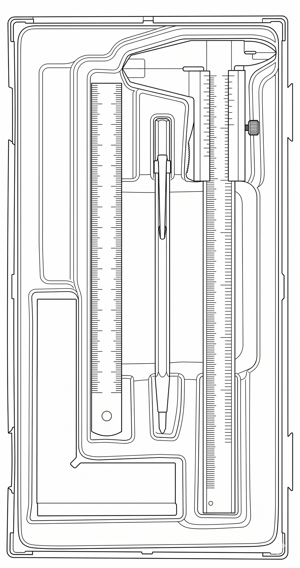 Measuring Tool Set TT1 4 Pieces