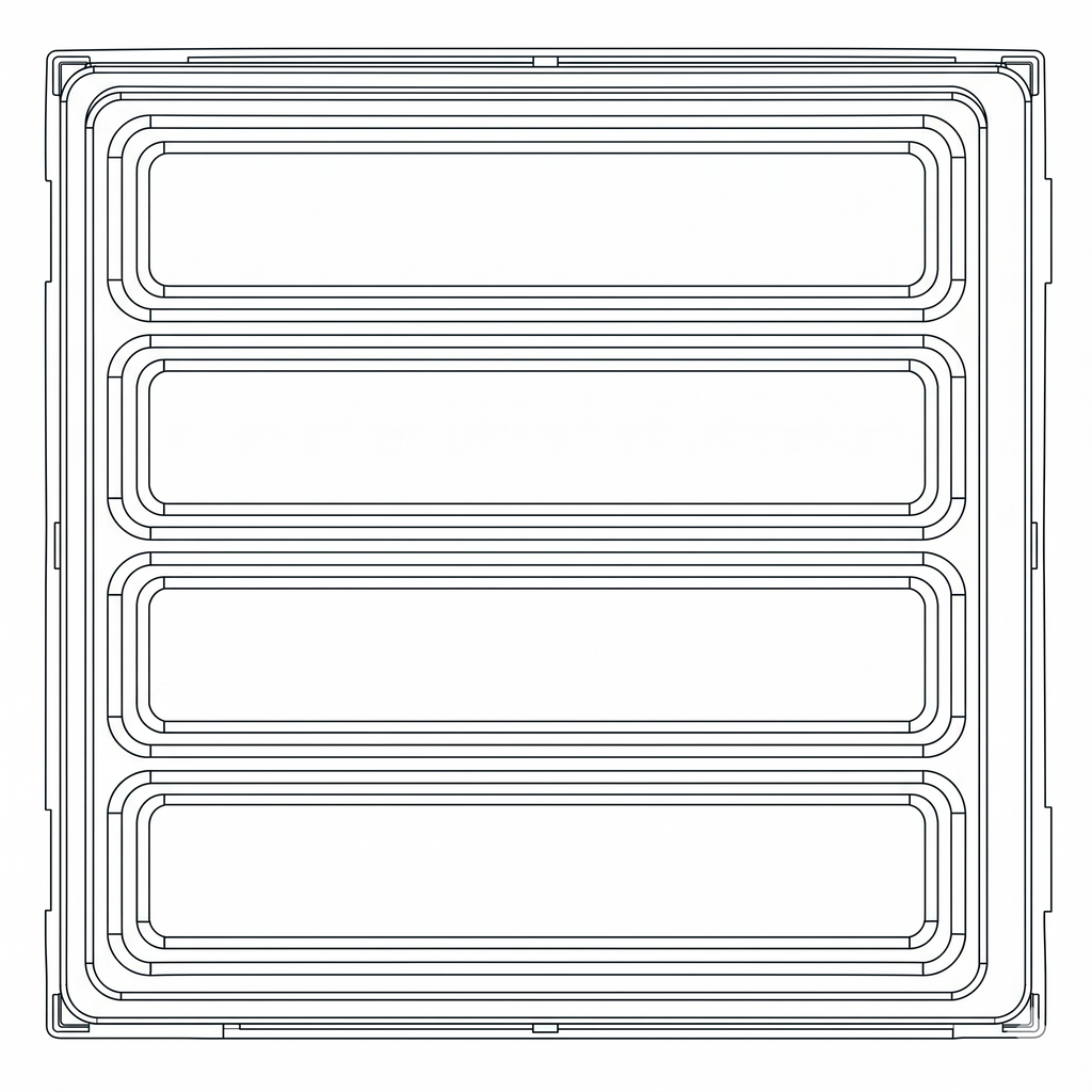 Storage Tray TT2 4 Compartments