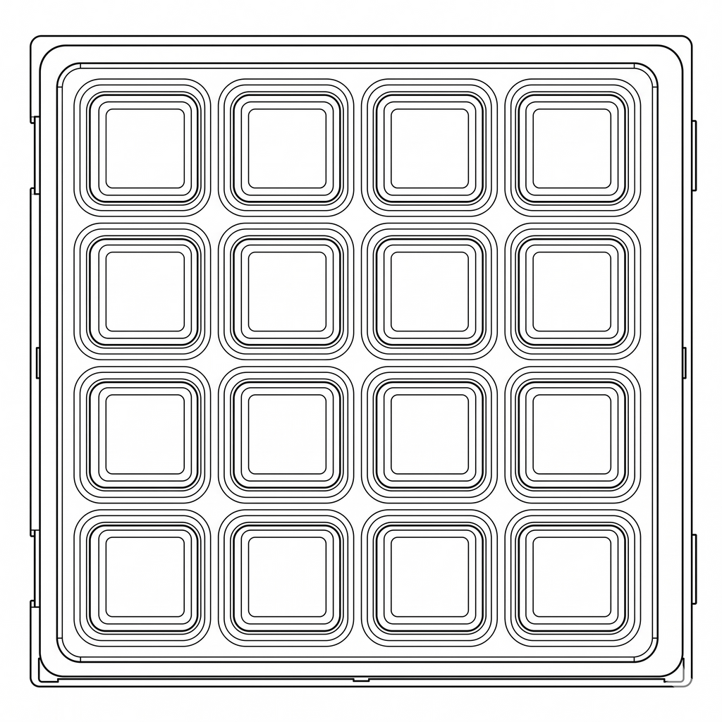Storage Tray TT2 16 Compartments