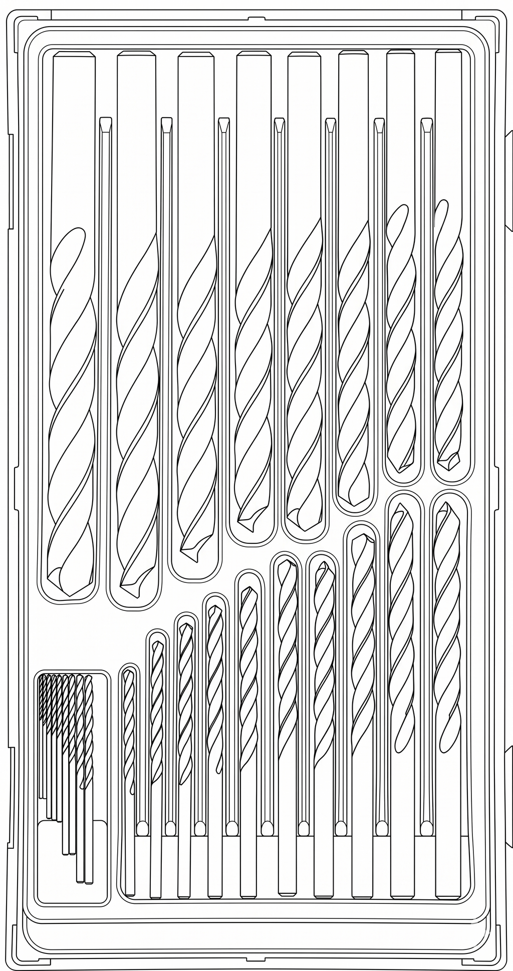 Drill Bit Set, 28 Pieces (TT1)