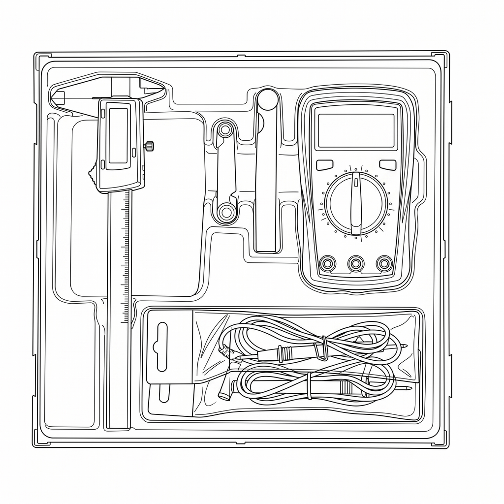 Measuring Tool Set TT2 4 Pieces