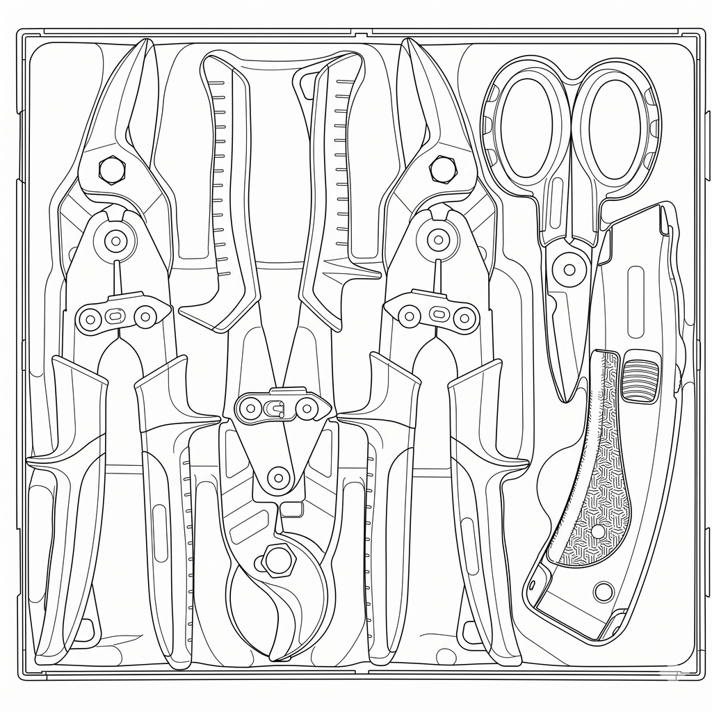 Cutting Tool Set, 5 Pieces (TT2)